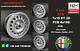 4 Alloy Wheels Alfa Romeo 105 Giulia Coupè Gtc Gta 7x15 4x108 Fegen Wheels