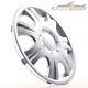 4 Hub Caps 15 Inch Wheel Trims Covers Ibiza Silber For Alfa Dacia Honda Land Rov