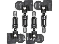 4 Tire Pressure Sensors RDKS Sensor Metal Valve Black for Alfa-Romeo Gta 01.2