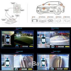 4CH Video Input Autos HD Seam 360° Bird View Panorama System DVR Viewing Camera