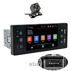 5in Car Stereo Radio Bluetooth Audio MP5 Player Mirror Link Single DIN With Camera