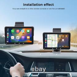 7 Inch Portable Car Stereo Radio Wireless Apple Carplay Android Auto MP5 Player