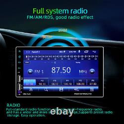 7IN Car Radio Mirror Link GPS Wifi Car Stereo Touch Screen Double 2Din +Camera