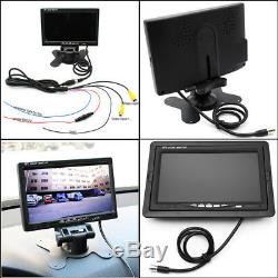 7LCD Monitor+4CH DVR Box+4 Pcs Night Vision HD Camera Kit For Vehicle Truck Van