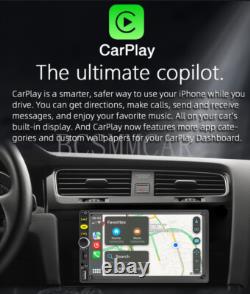 7in Car Radio Double 2DIN For Apple CarPlay Stereo Touch Screen Bluetooth FM USB