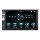 7in Single Din Bluetooth Car Stereo Radio Mp5 Player Wired Carplay Mirror Link