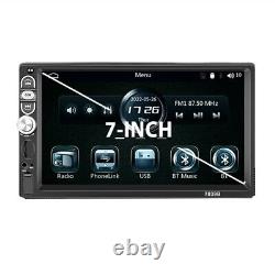 7in Single Din Bluetooth Car Stereo Radio MP5 Player Wired Carplay Mirror Link