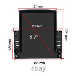 9.7in Android Car Multimedia Player GPS Wifi Radio Audio Stereo Vertical Screen