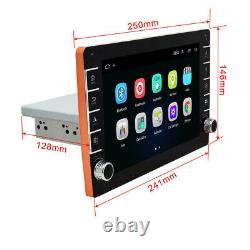 9in 1Din Car Stereo Radio MP5 Player Android 9.1 Touch Screen GPS WiFi WithCamera