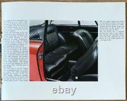ALFA ROMEO 1300 JUNIOR GT/GTA Car Sales Brochure c1970 #706A42