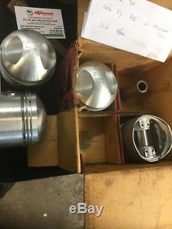 ALFA ROMEO Vintage 101 1600cc GTA engine PISTON SET in Org. Box (Ref. 77) RARE NEW