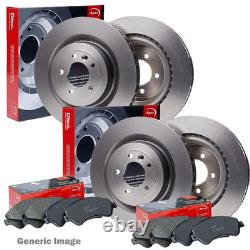 APEC Front & Rear Axle Brake Discs Set & Pads Fits Alfa Romeo Brera Spider