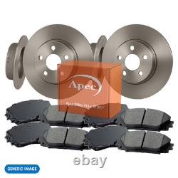 APEC Front & Rear Axle Brake Discs Set & Pads Fits Alfa Romeo Brera Spider