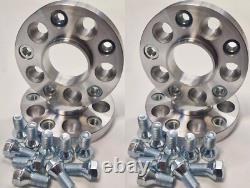 Adapters 20mm+25mm Alfa Romeo 5x110 to fit 5x108 63.4 Ford Volvo wheels