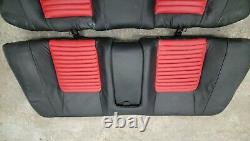 Alfa 156 GTA Saloon Seats Black / Red + doorcards