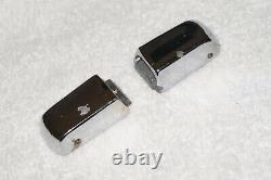 Alfa Romeo 105 GIULIA SPRINT GT V/GTA PASSENGER GRAB HANDLE END CAPS SET, USED