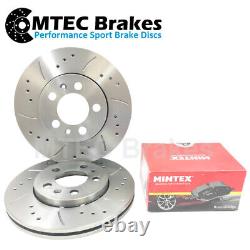 Alfa Romeo 147 3.2 V6 GTA 03-03 Front Brake Discs & Pads Drilled Grooved