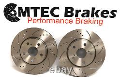 Alfa Romeo 156 3.2 GTA 02-03 Front Rear Brake Discs and Pads Drilled Grooved