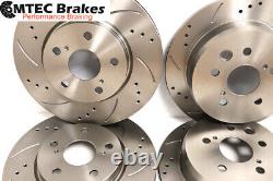 Alfa Romeo 156 3.2 GTA 02-03 Front Rear Brake Discs and Pads Drilled Grooved