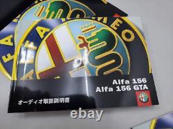 Alfa Romeo 156Gta Owner'S Manual Vehicle Inspection Card Etc. As230322-D
