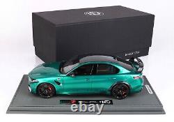 Alfa Romeo Giulia 118 GTAM Verde GTA Met Green BBRC1852C Red Brake BBR Resin