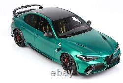 Alfa Romeo Giulia 118 GTAM Verde GTA Met Green BBRC1852C Red Brake BBR Resin