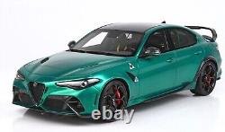 Alfa Romeo Giulia 118 GTAM Verde GTA Met Green BBRC1852C Red Brake BBR Resin