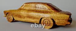 Alfa Romeo Giulia GTA 115 WOODEN CAR SCALE MODEL COLLECTIBLE