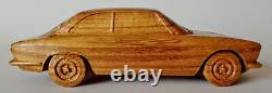 Alfa Romeo Giulia GTA 115 WOODEN CAR SCALE MODEL COLLECTIBLE