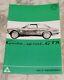 Alfa Romeo Giulia Sprint Gta Manual Use E Manutenzione Excl. 1965