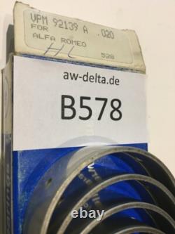Alfa Romeo V6 164 75 156 Main Bearing Set Vandervell VPM 92139 A 0.20Mm New