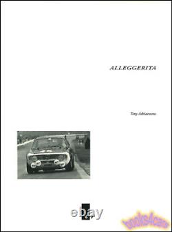 Alleggerita Alfa Romeo Gta Book Guilia Sprint Gtv Gtam 2000 1600 1300 Jr Bertone
