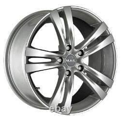 Alloy Wheel Mak Zenith For Alfa Romeo 156 Gta 6.5x16 5x098 Hyper Silver K05