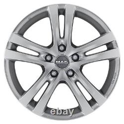 Alloy Wheel Mak Zenith For Alfa Romeo 156 Gta 6.5x16 5x098 Hyper Silver K05