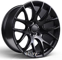 Alloy Wheels 18 3SDM 0.01 Black Matt For Alfa Romeo 147 GTA V6 03-07