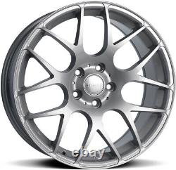 Alloy Wheels 18 Romac Radium Silver For Alfa Romeo 156 GTA V6 02-08