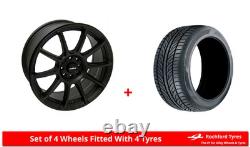 Alloy Wheels & Tyres 15 Calibre Neo For Alfa Romeo Alfetta 72-87