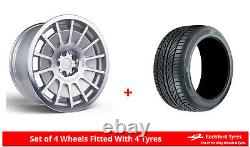 Alloy Wheels & Tyres 18 3SDM 0.66 For Alfa Romeo 147 GTA V6 03-07