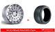 Alloy Wheels & Tyres 18 3sdm 0.66 For Alfa Romeo 147 Gta V6 03-07