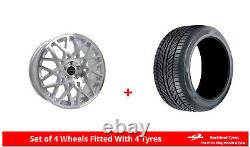 Alloy Wheels & Tyres 18 Dare LG2 For Alfa Romeo 156 GTA V6 02-08