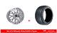 Alloy Wheels & Tyres 18 Dare Lg2 For Alfa Romeo 156 Gta V6 02-08