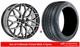 Alloy Wheels & Tyres 19 1av Zx12 For Alfa Romeo Giulia 16-24