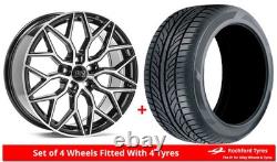 Alloy Wheels & Tyres 19 1AV ZX12 For Alfa Romeo Giulia 16-24