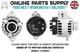 Alternator For Fiat Bravo Croma Punto Stilo 1.6 1.9 Jtd 194 2005 To 2014 New