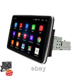 Android 9.1 10.1in 1Din Car MP5 Player Stereo FM Radio Bluetooth WIFI GPS Camera