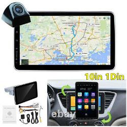 Android 9.1 10in 1Din Car FM Stereo Radio Bluetooth WIFI MP5 Player GPS Sat Nav