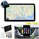 Android 9.1 10in 1din Car Fm Stereo Radio Bluetooth Wifi Mp5 Player Gps Sat Nav