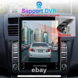 Android 9.1 9.7in 2Din 4-Core Car Stereo Radio MP5 Player GPS Wifi Rear Camera