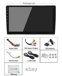 Android 9.1 Quad-core 10.1 2Din Car Stereo Radio GPS Navi Wifi USB Mirror Link