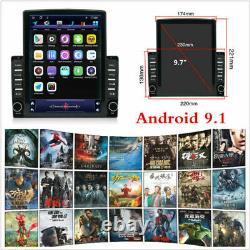 Android9.1 2Din 10.1In BT Car Stereo Radio Sat Nav GPS WIFI Audio USB MP5 Player